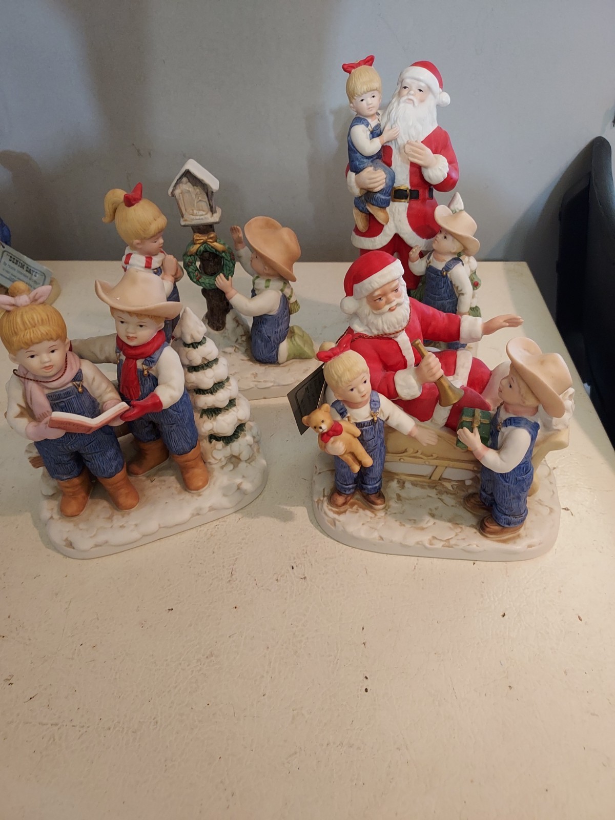 Vintage Homco Denim Days Lot Of 4