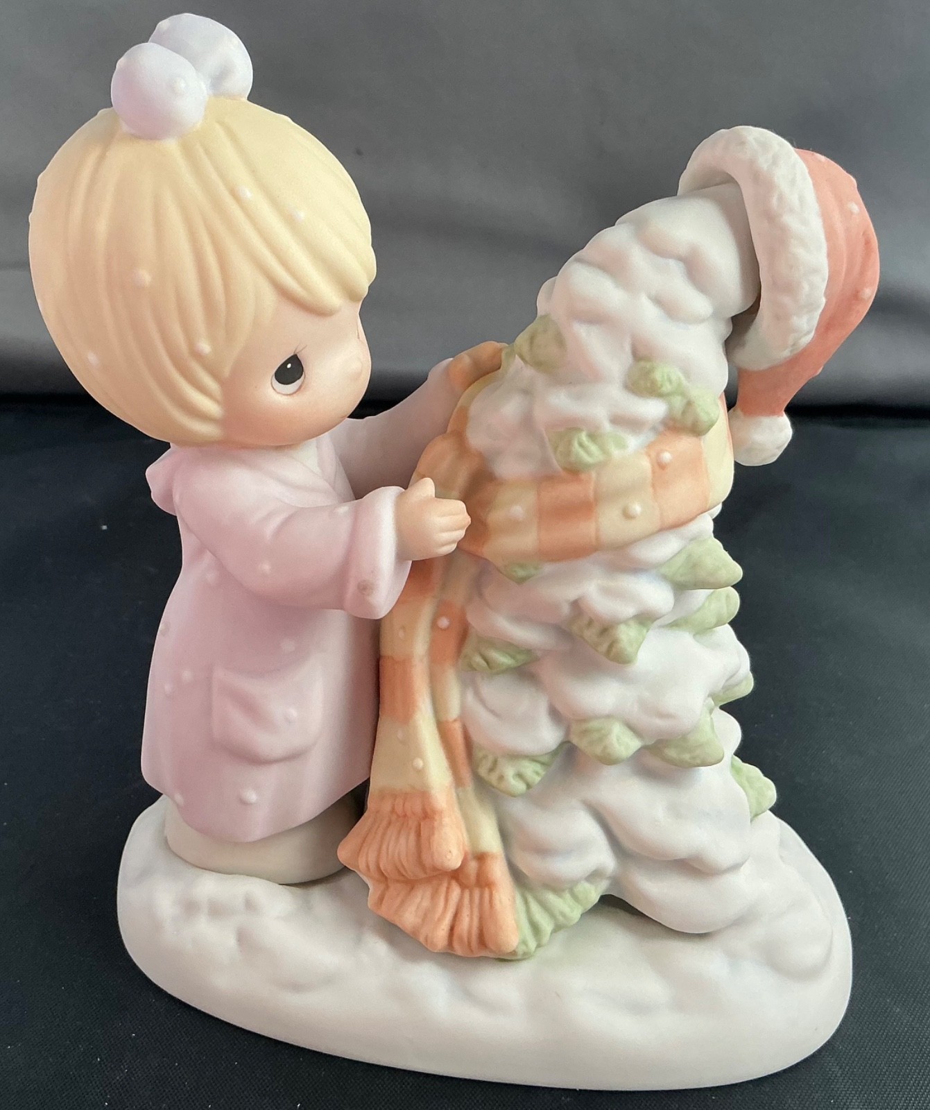Precious Moments “Have A Cozy Country Christmas” 455873 figurine 1998 vintage