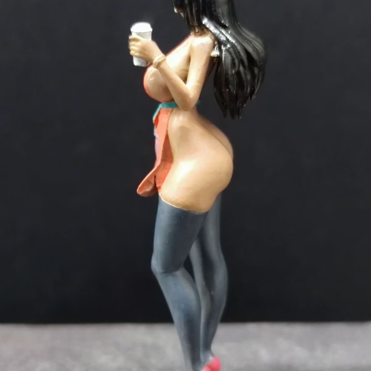 Brass painted anime sexy goddess pajamas anime boy gift model decorations