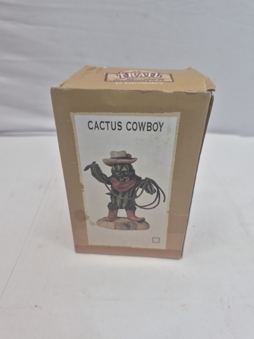 New Lincolnshire Trail Collection Cactus Chile Texas Cowboy Figurine