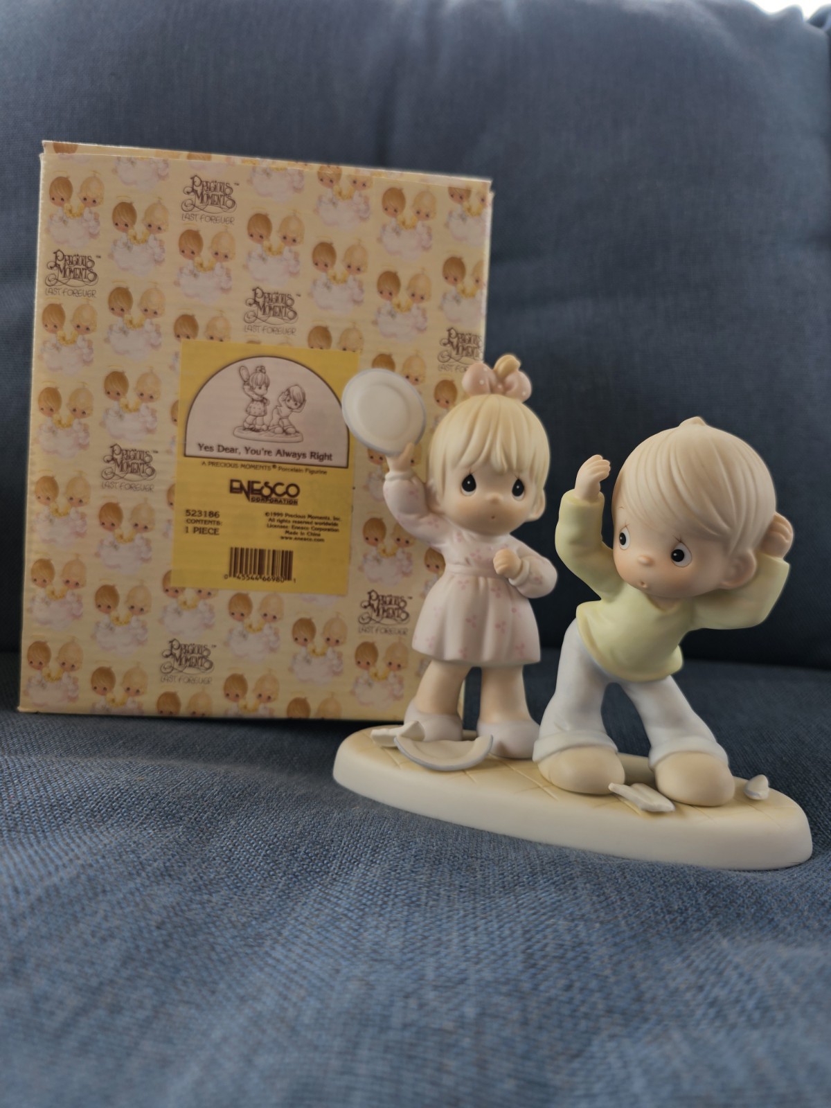 Rare!! Precious Moments Yes Dear, You’re Always Right 523186 w/box Limited Ed