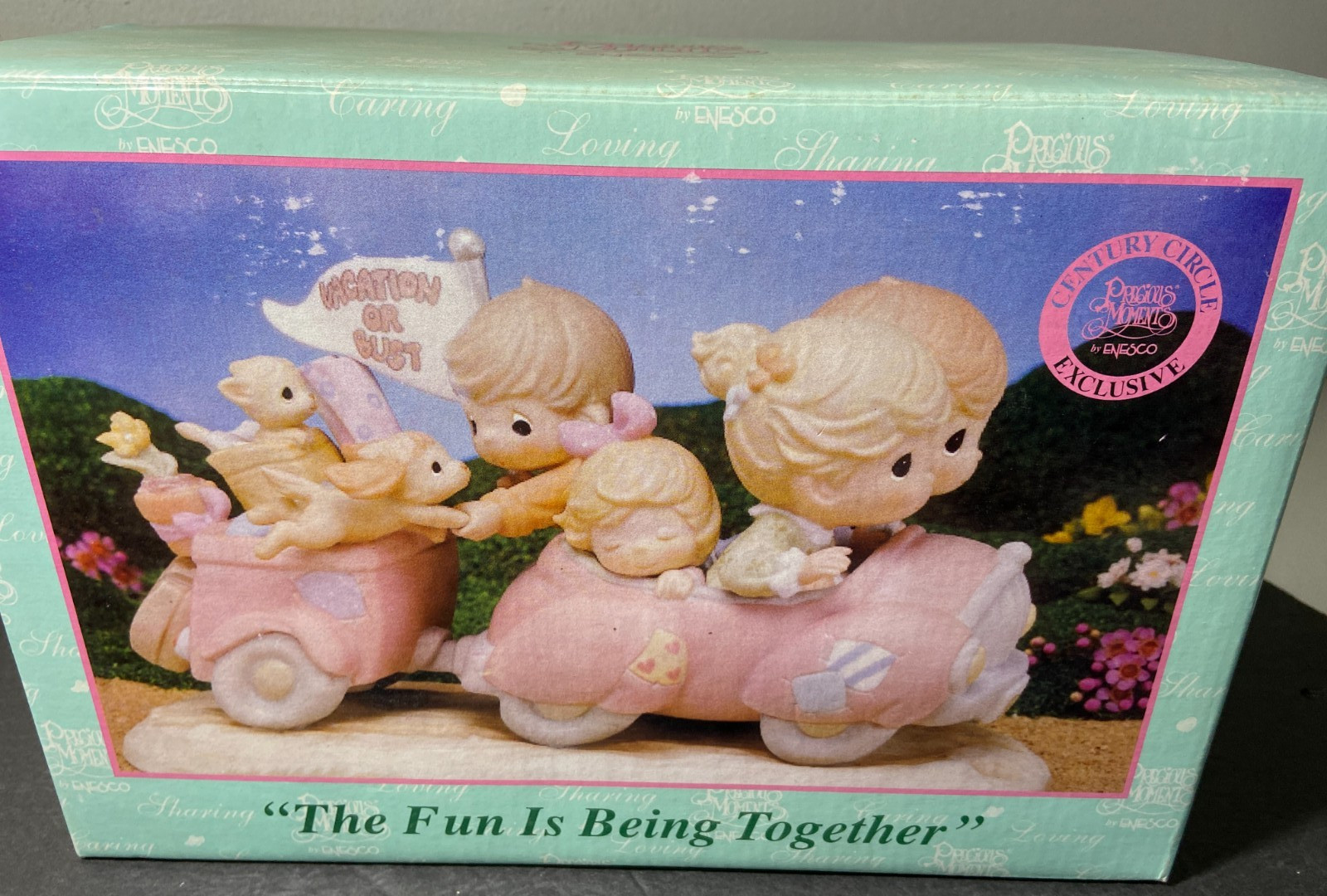 Precious Moments 730262 Century Circle Exclusive The Fun Is Being Together w/COA