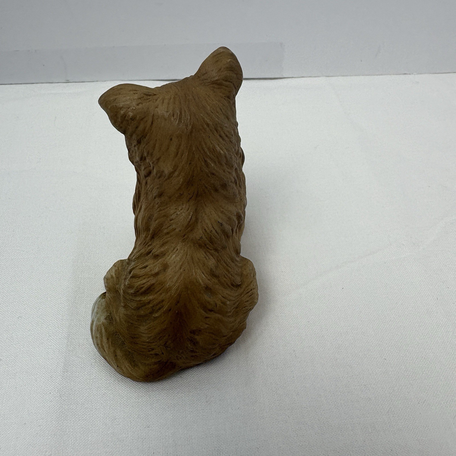 Vintage Homco Collie Puppy Dog 3″ Ceramic Figurine Bisque 8828