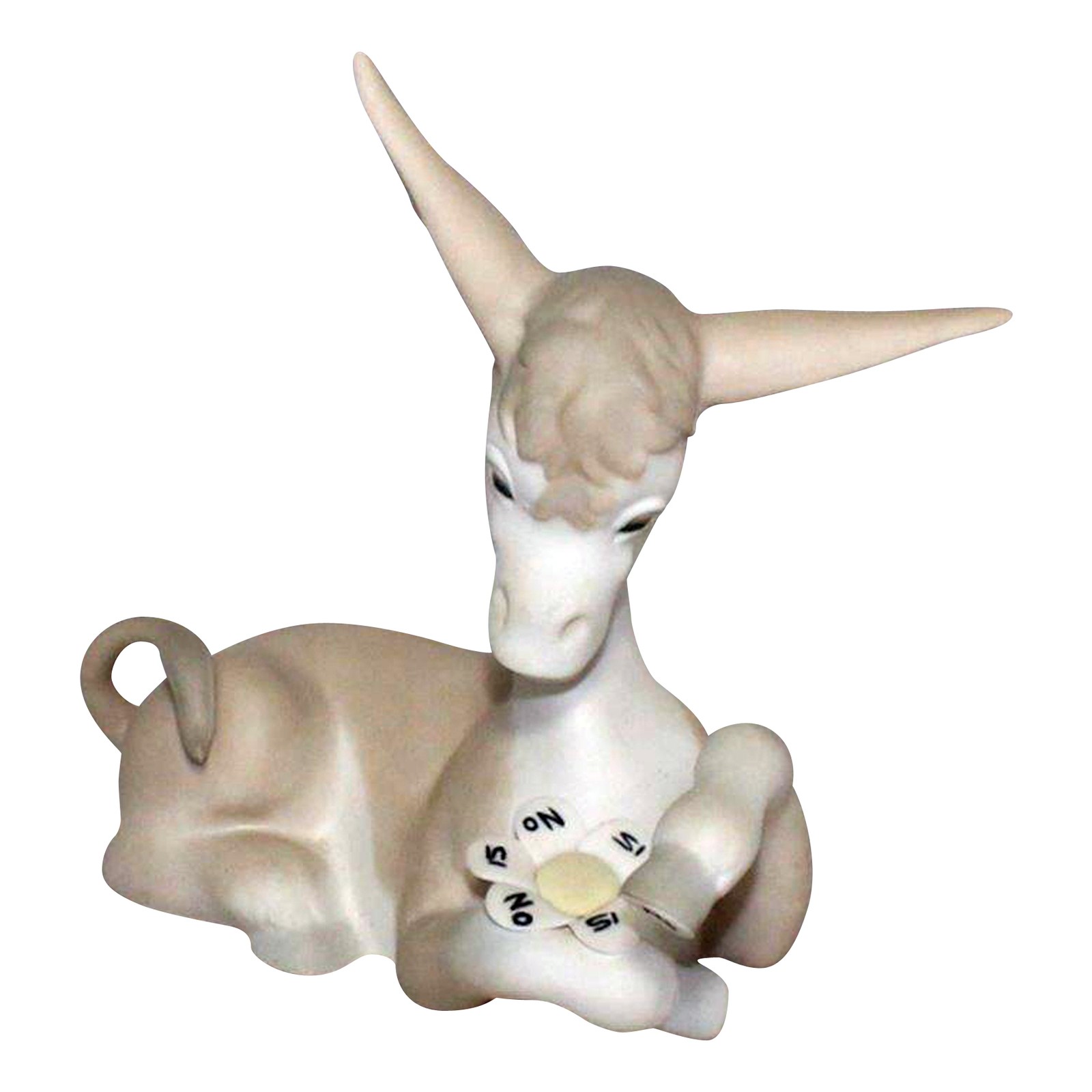 Lladro Figurine 4524 no box Donkey in Love Matte