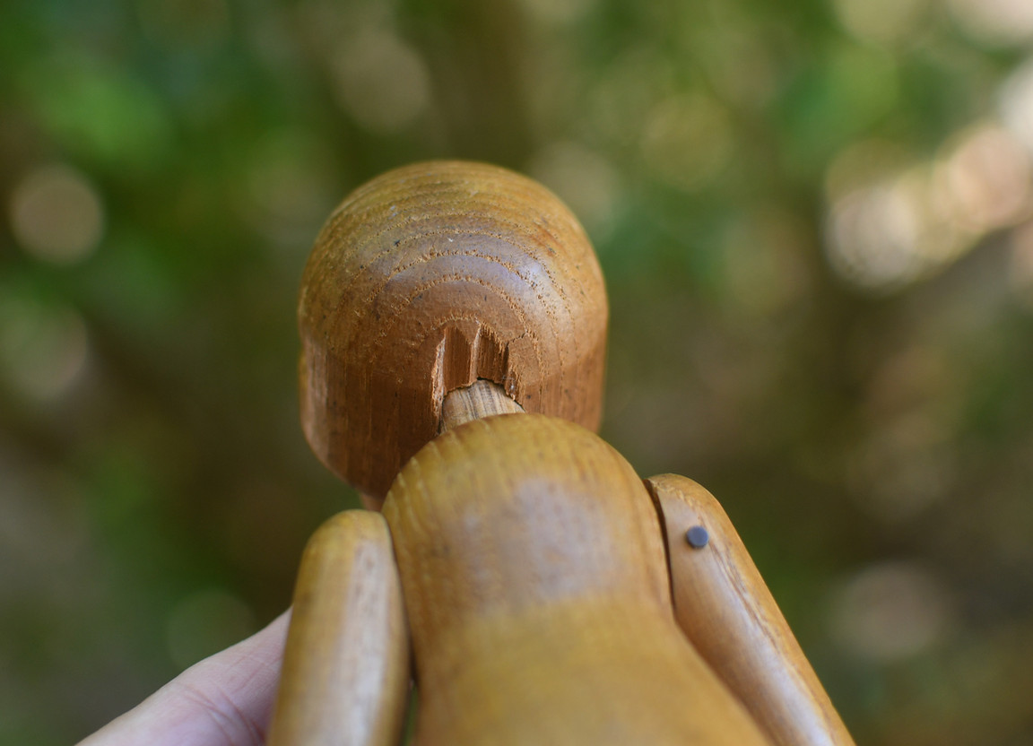 vintage 1960 Kay Bojesen Style Monkey Material: Oak made in Japan