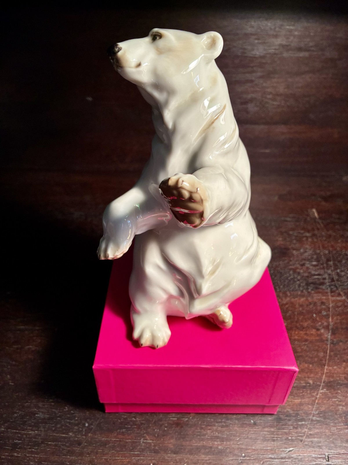 VINTAGE! Polar Bear Hutschenreuther Selb Bavaria Germany Porcelain Figurine