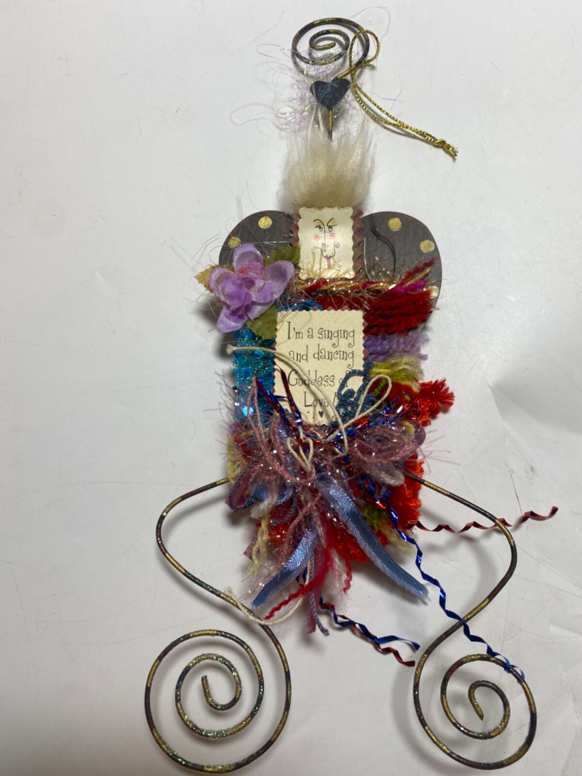 Silvestri Ruby Lips Studio Ornament And Magnet Goddess Of Love Whimsical