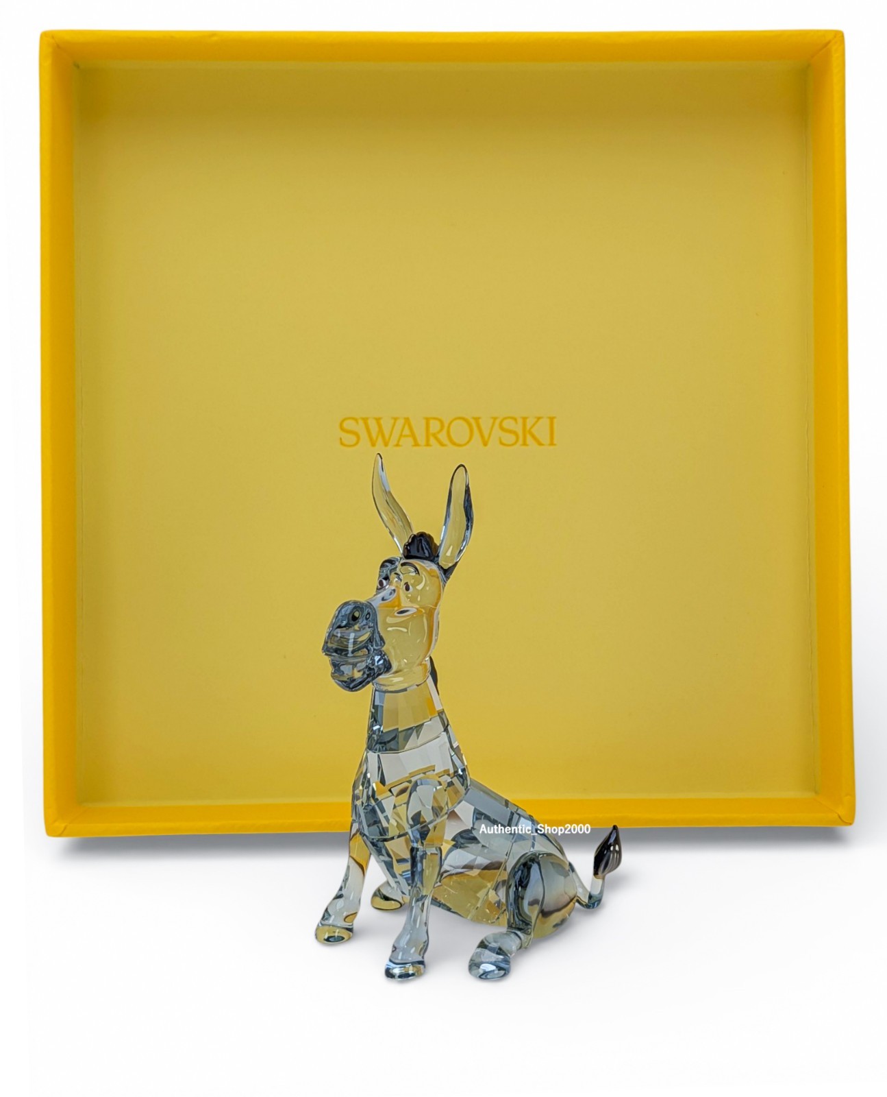 New 100% SWAROVSKI Sparkle Crystals DreamWorks Shrek Donkey Figurine 5720458