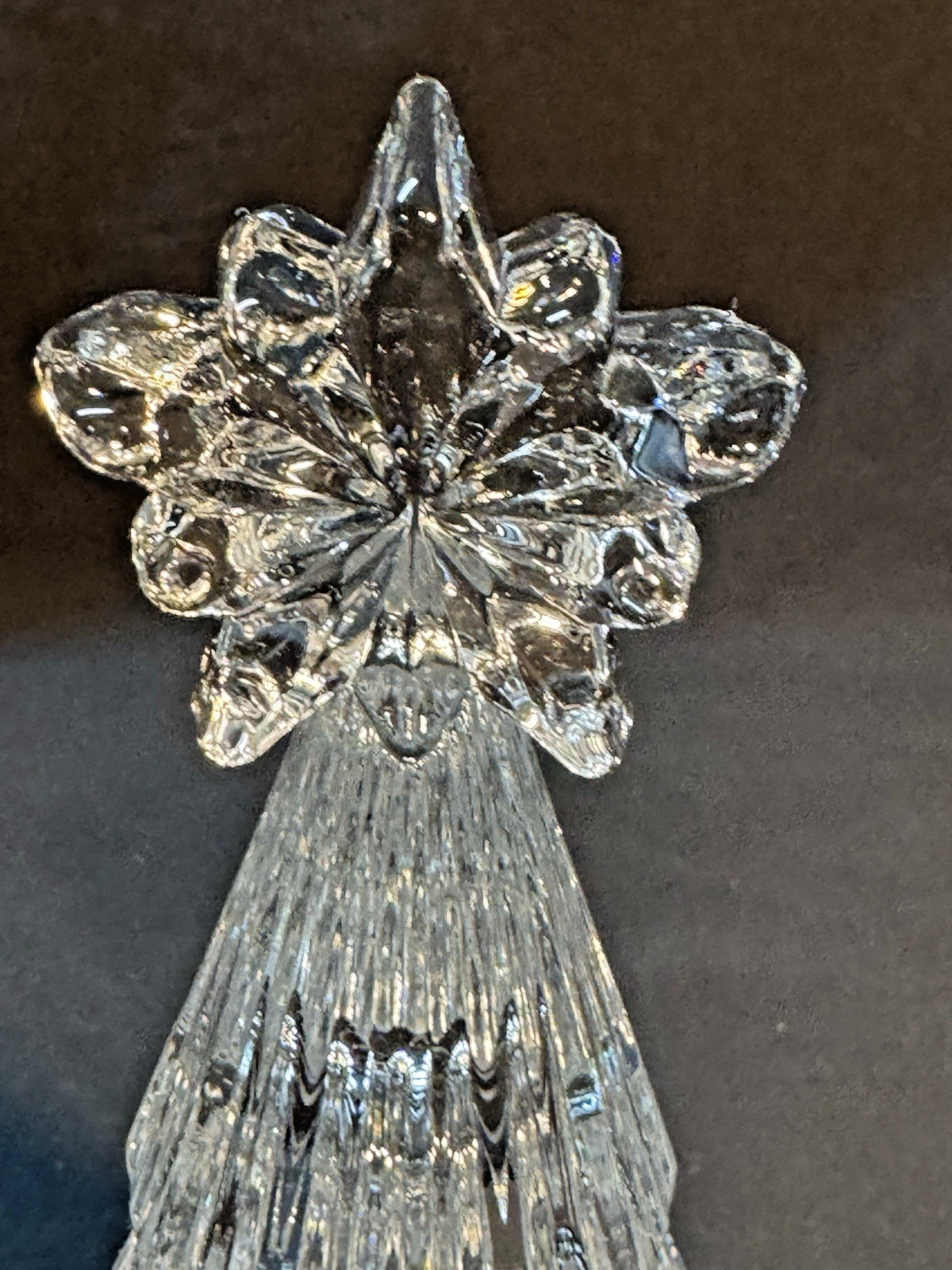 Marquis by Waterford Crystal Christmas Tree Star Top 6.75″ with Original Box