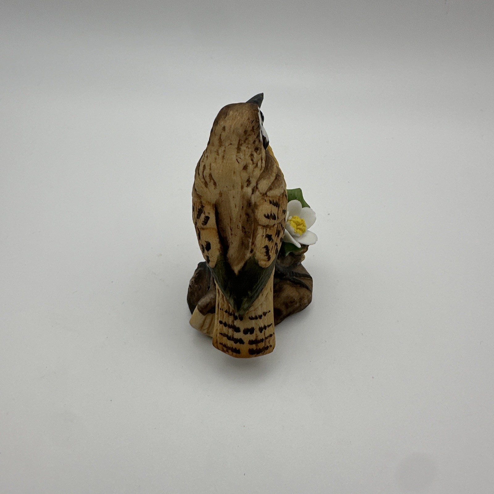 Lefton Miniature Bird Figurine Prairie Warbler #04023 Taiwan 2.25 in Vintage