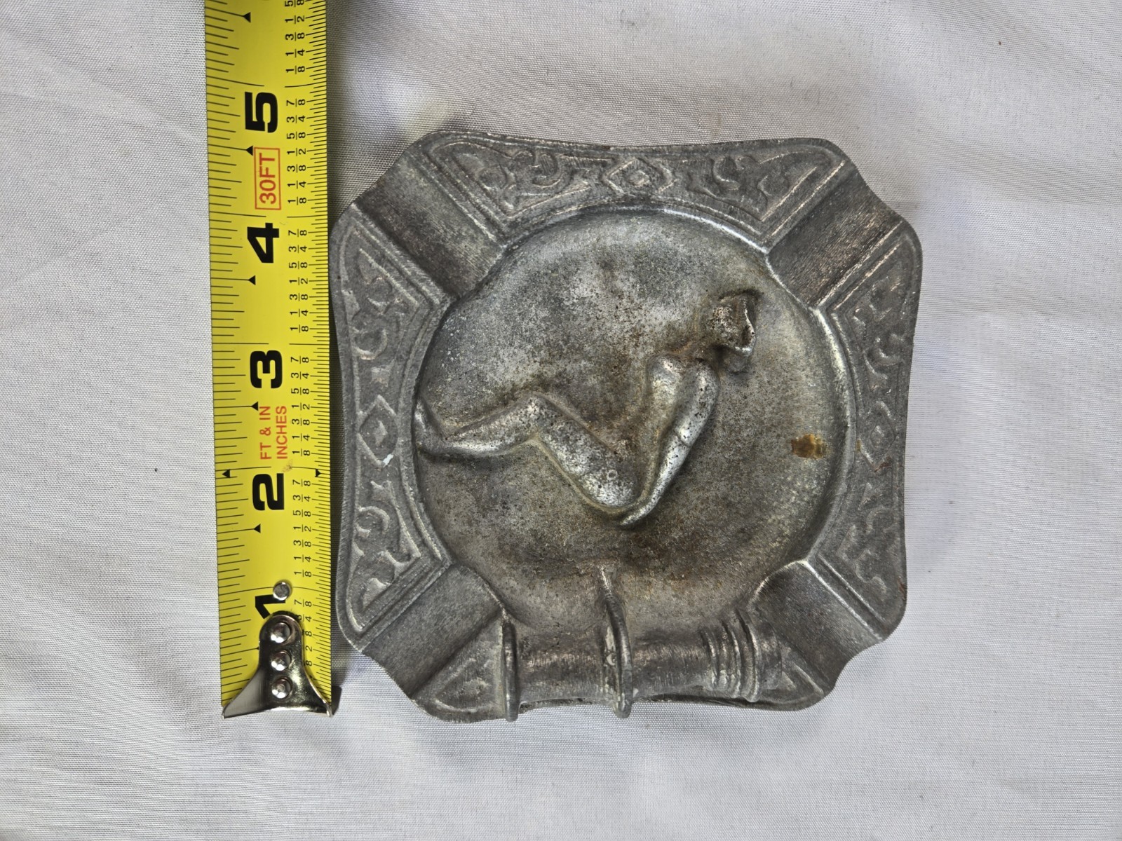 Art Nouveau Art Deco Bathing Beauty Ashtray