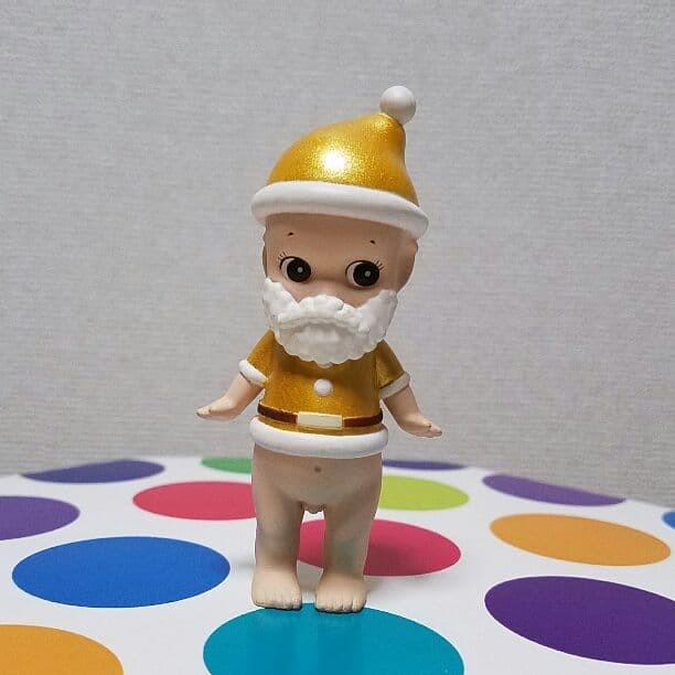 Sonny Angel 2006 Christmas Series Gold Beard Santa Claus Secret Figure 3.2 In