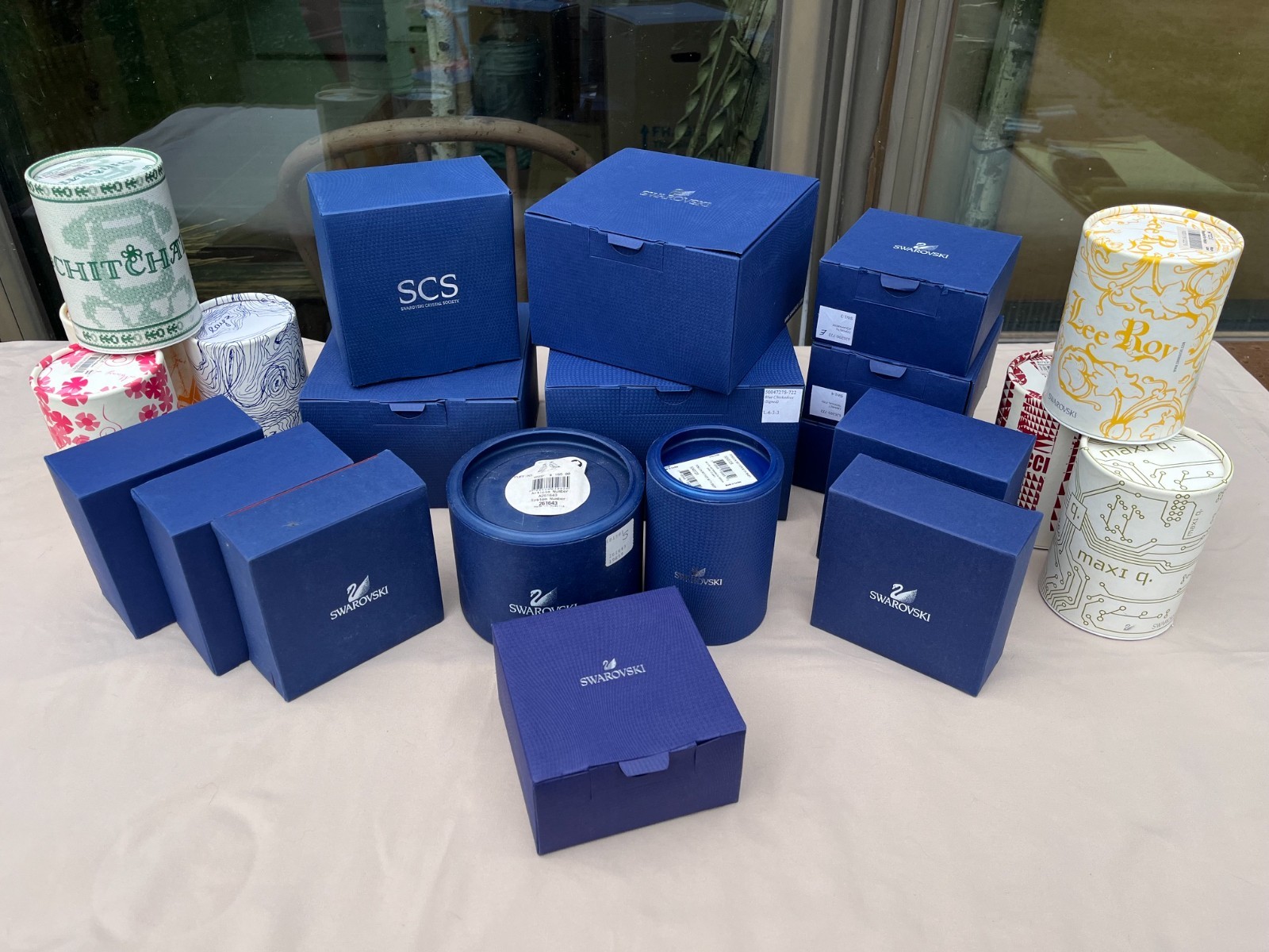 SWAROVSKI CRYSTAL – PARADISE FISH – 626203 CLEONA – CAPRI BLUE – w/BOX