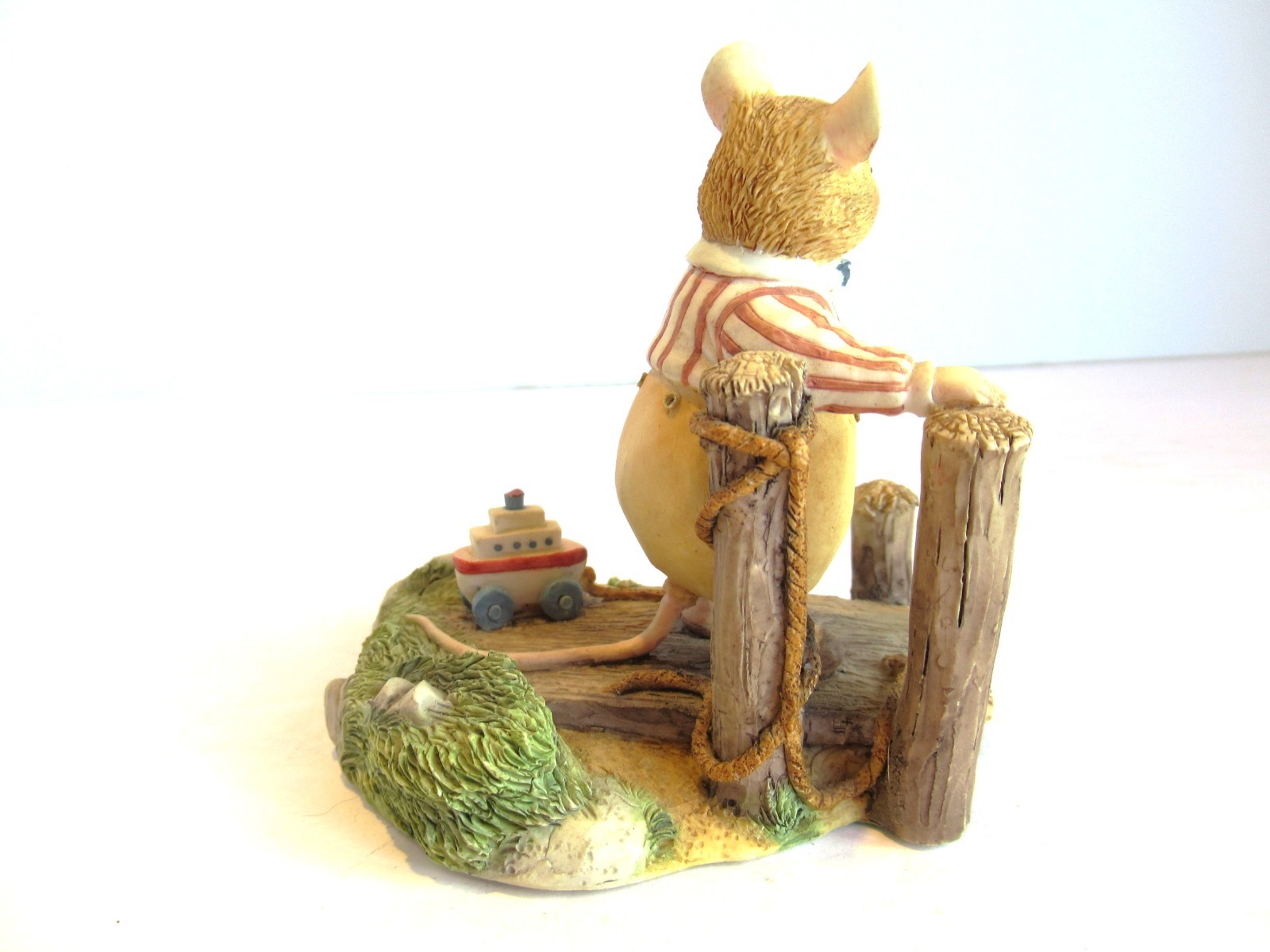 Villeroy & Boch Figurine Foxwood Tales Harvey Mouse 5 Picnic in Foxwood Marked