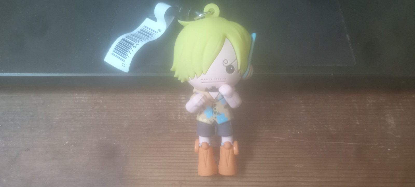One Piece Series 6 Figural Bag Clip 3 Inch Sanji