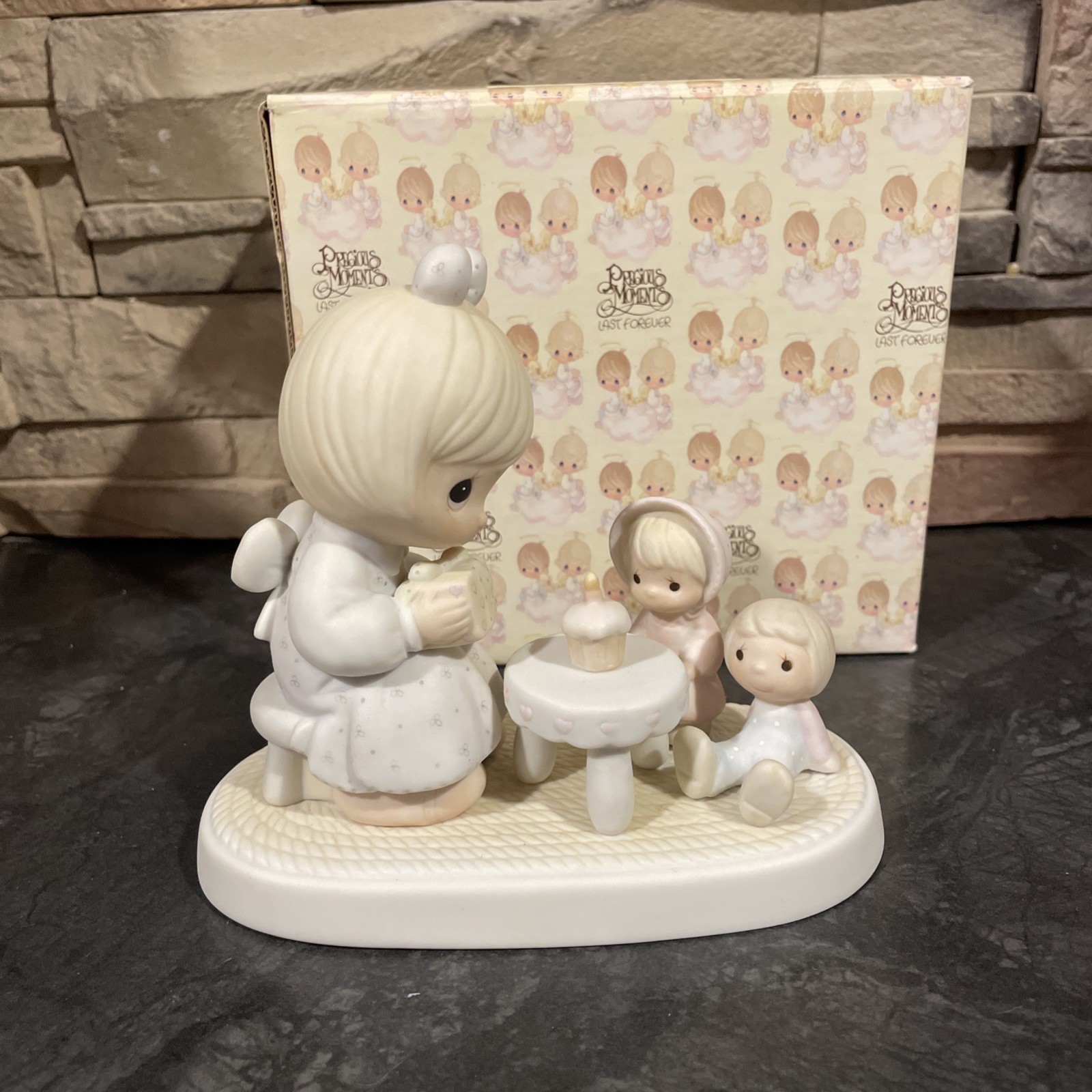 Vintage Precious Moments May Your Birthday Be A Blessing 1983 E-2826-W/Box