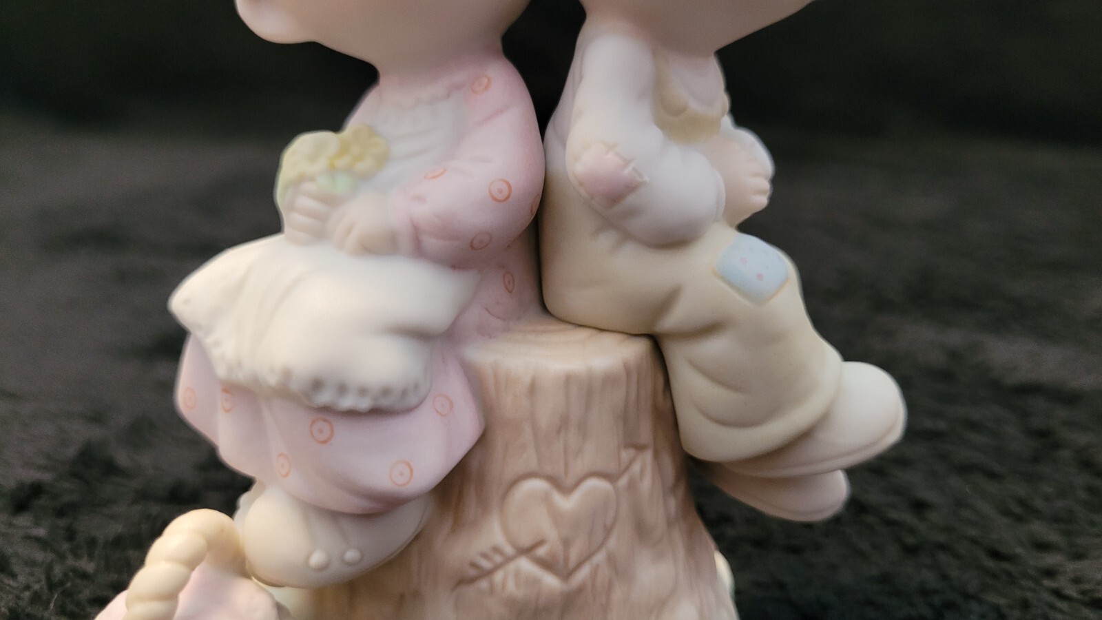 Enesco Precious Moments Love One Another Figurine Jonathon and David 1976 E1376
