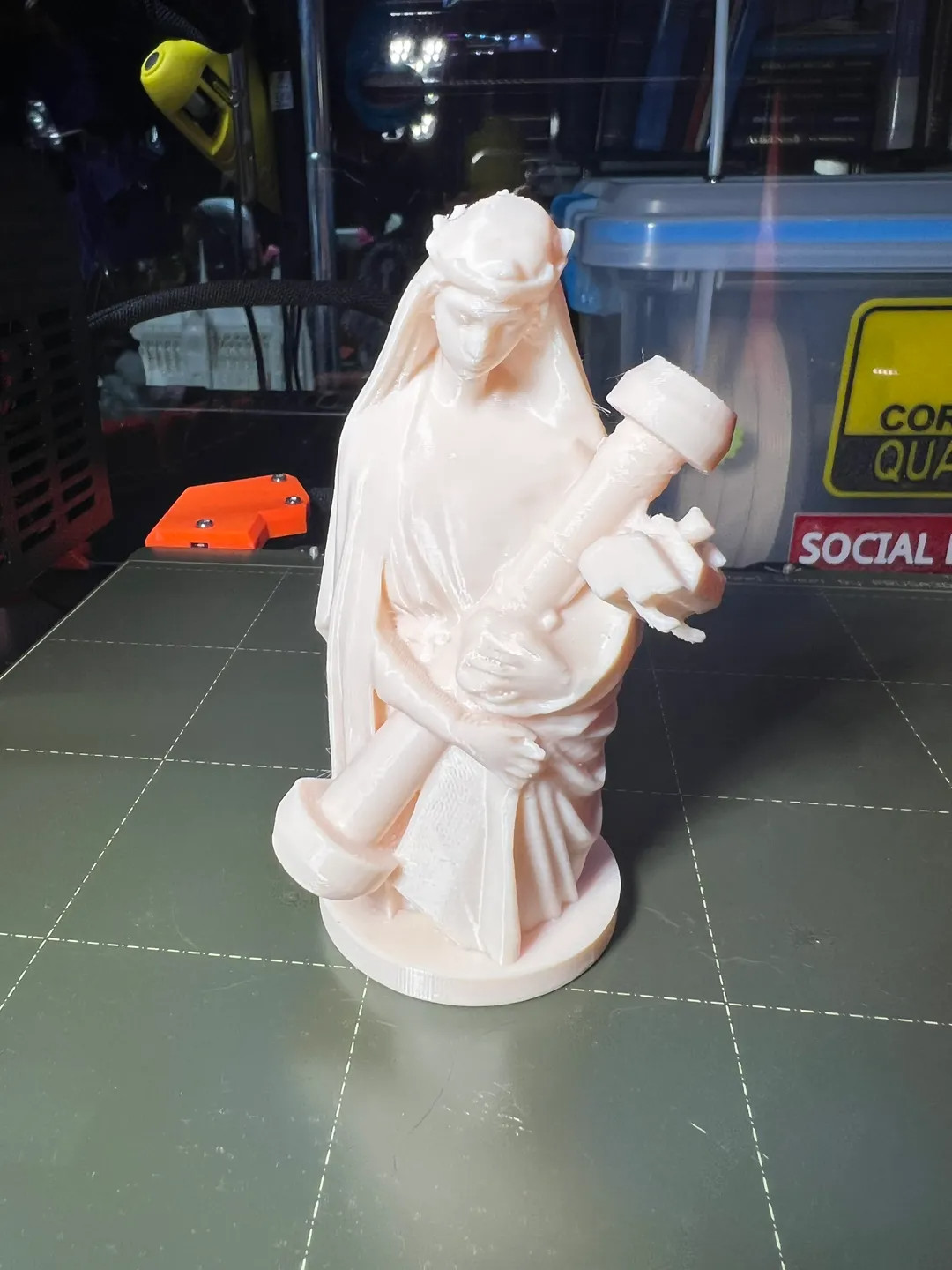 Saint Javelin Of Ukraine Statue