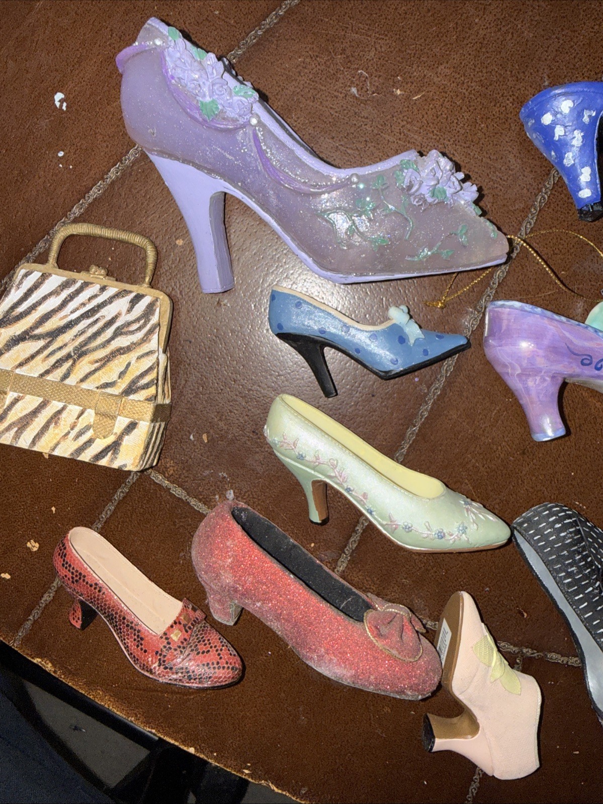 Collectable Ceramic Victorian shoe Lot (HOME17)
