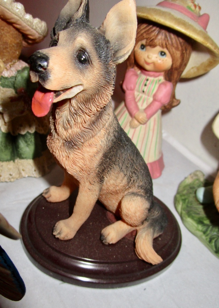 large variety box lot of 20 vintage collectible figurines people & animals