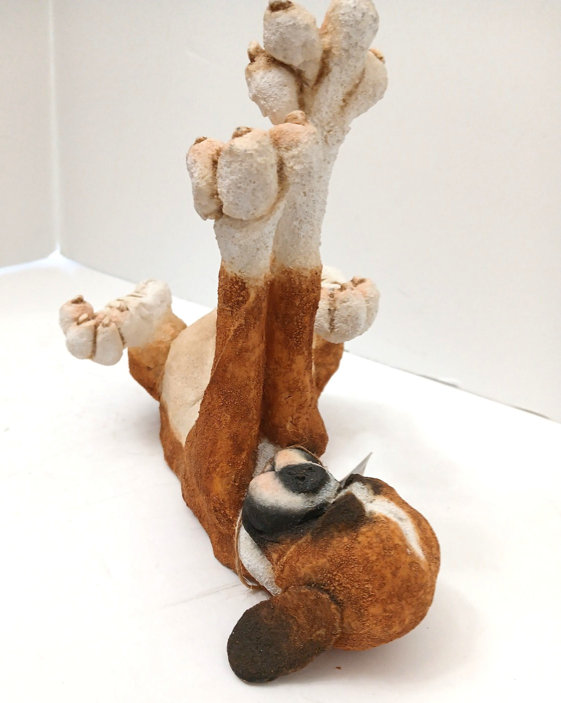 A Breed Apart Comical Boxer Figurine #7020 Country Artist LTD Design 8″ 2003