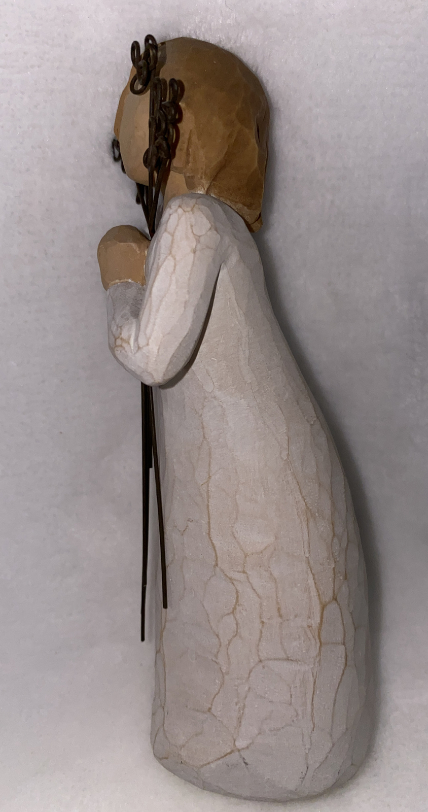 Willow Tree Friendship Woman Flowers Figurine 2004 Susan Lordi 5″ Tall