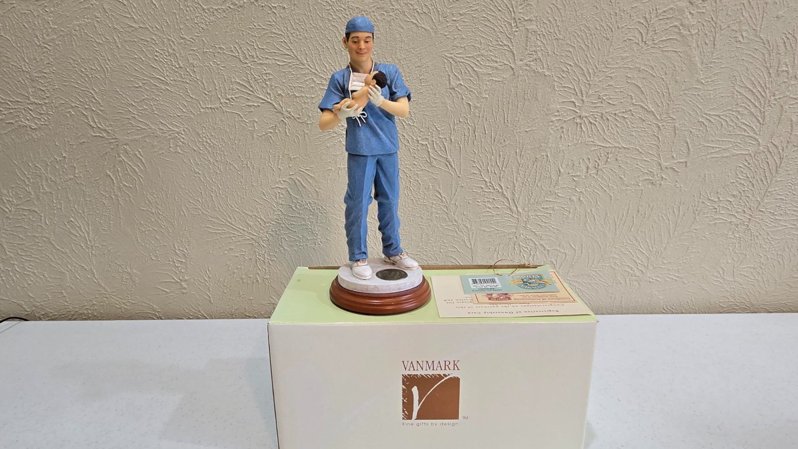 Vtg Vanmark ‘Another Miracle’ Dr 94155 Masters of Miracles Hand Crafted Figurine