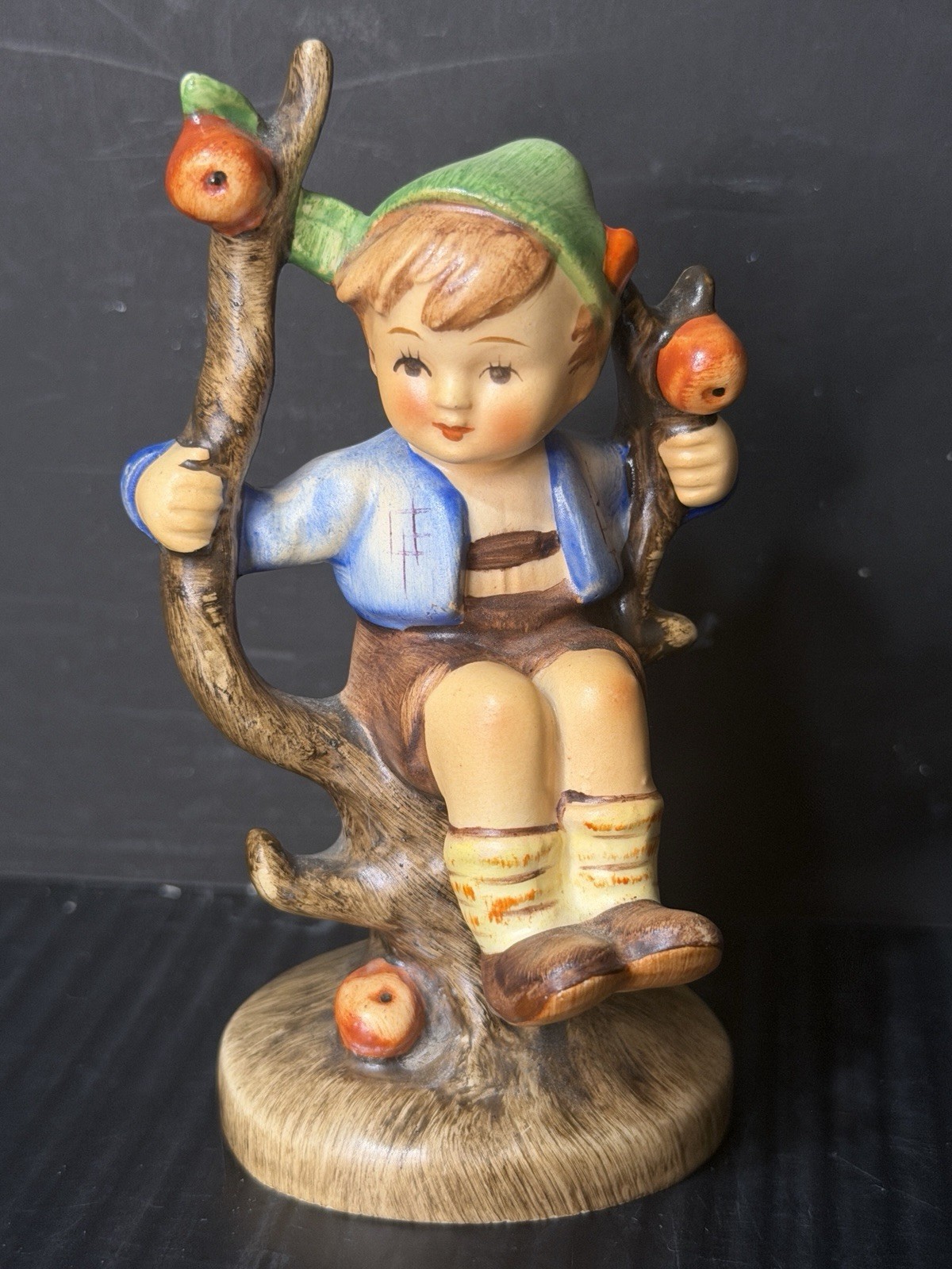 Goebel Hummel Apple Tree Boy 142 3/0 TMK 2 No Crazing! Mint Free Shipping