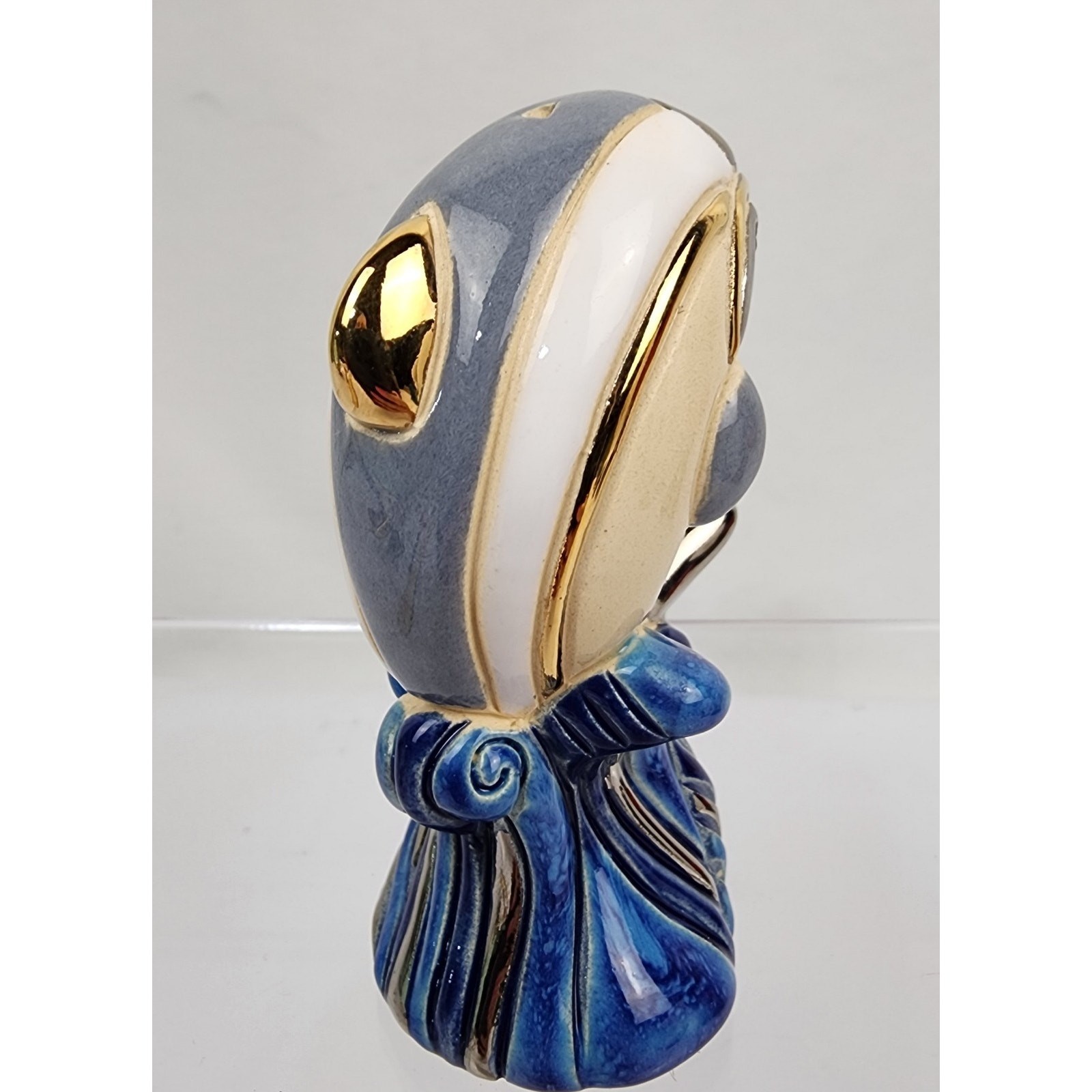 Rinconada – “Dolphin” Rinca-Babies Collection R1738 Gold Accents