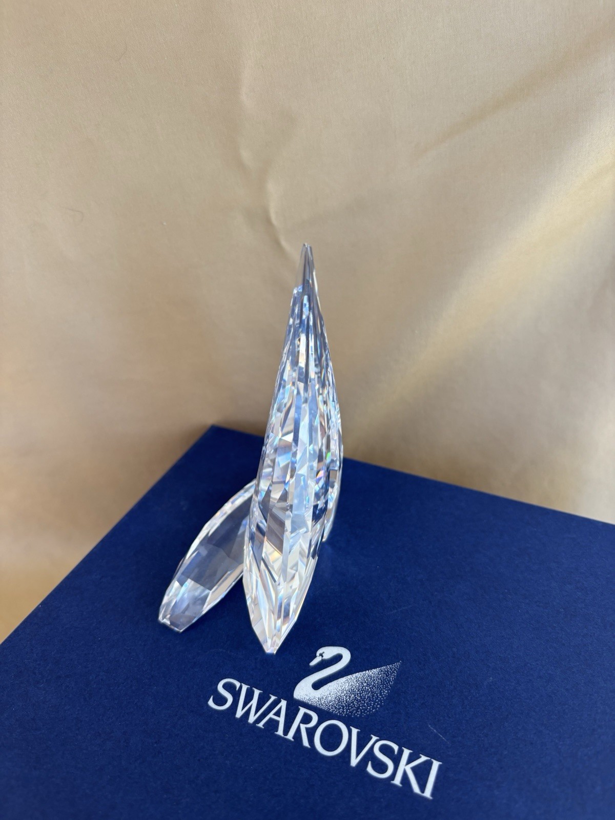 Swarovski Clear Crystal Sailing Legend with Navy Gift Box Made In Austria