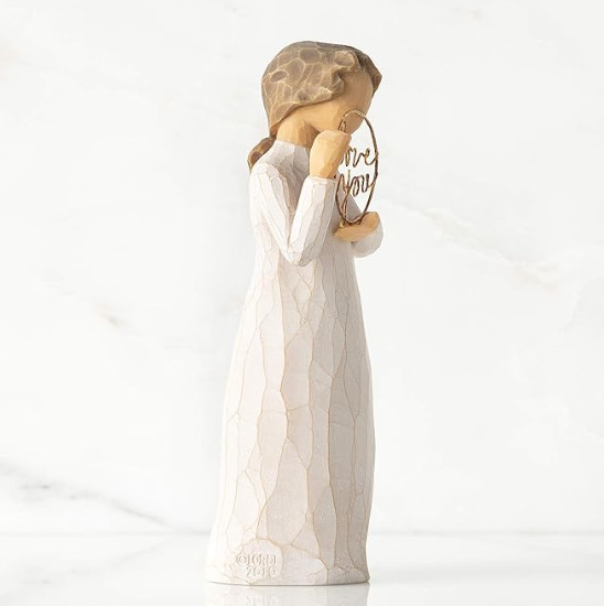 Willow Tree Love You, Just a Little Reminder Sculpted Hand-Painted Figure
