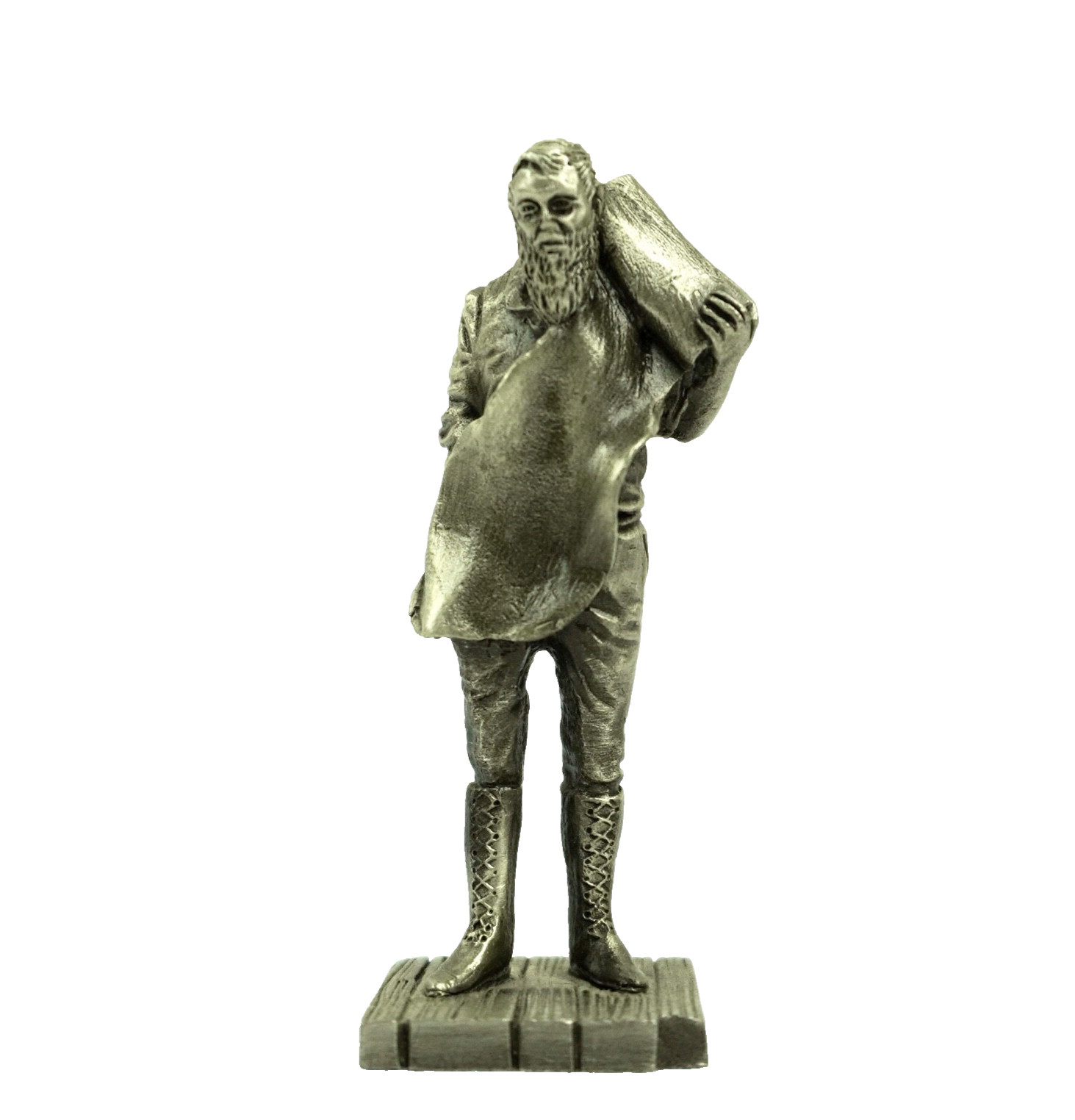 Franklin Mint Fashion General Store 1828-1837 Pewter Figurine Sculpture VTG