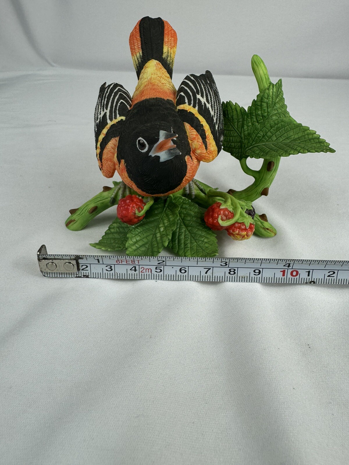 Lenox BALTIMORE ORIOLE Garden Birds Collection 1990 Handcrafted Fine Porcelain