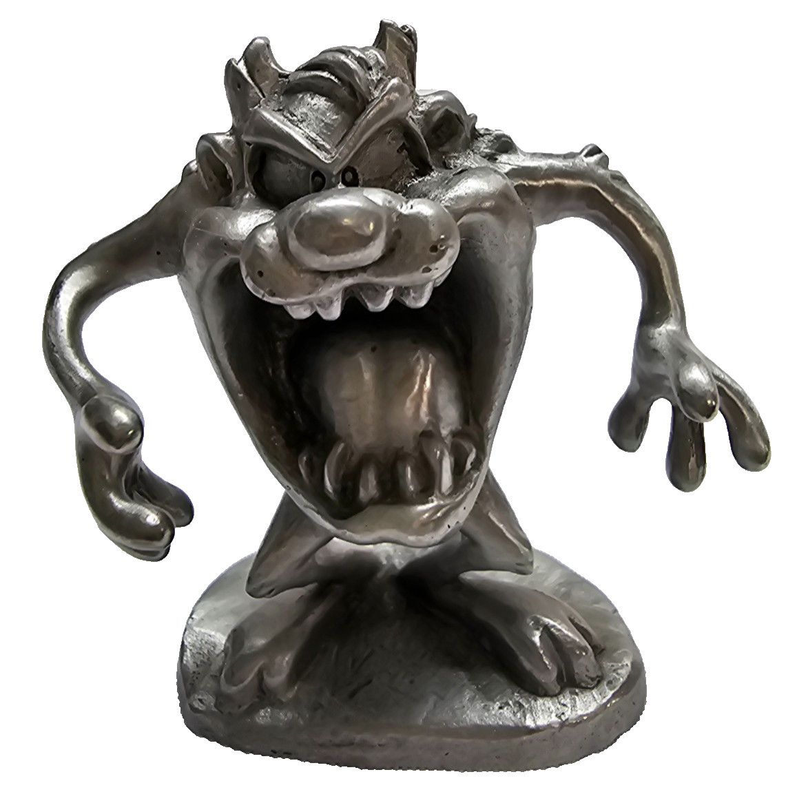 Warner Bros Rawcliffe Pewter Tasmanian Devil Looney Tunes Animal 1996 Figurine