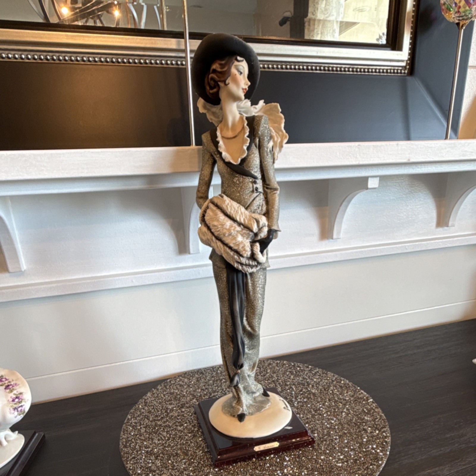 GIUSEPPE ARMANI PORCELAIN FIGURINE FAIR WOMAN LIMITED EDITION 1987 577/5000