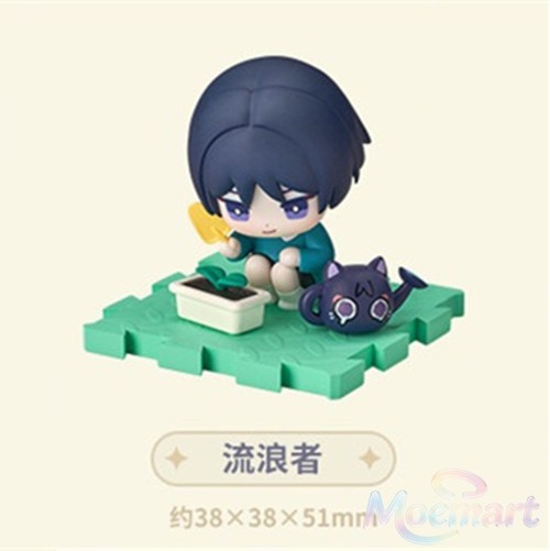 miHoYo Genshin impact Wanderer Scaramouche PVC Figure Toy Doll Official Goods