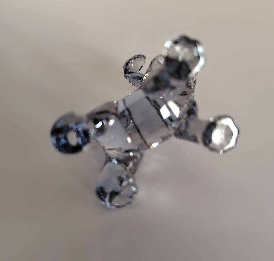 Swarovski Dog Story Scamp Daniel Title plate Set of 3 Disney Figurine Crystal