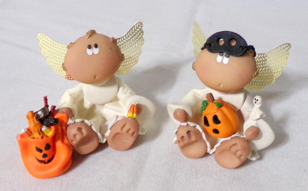 Kirks Kritters Angel Cheeks Halloween Figure Set 2