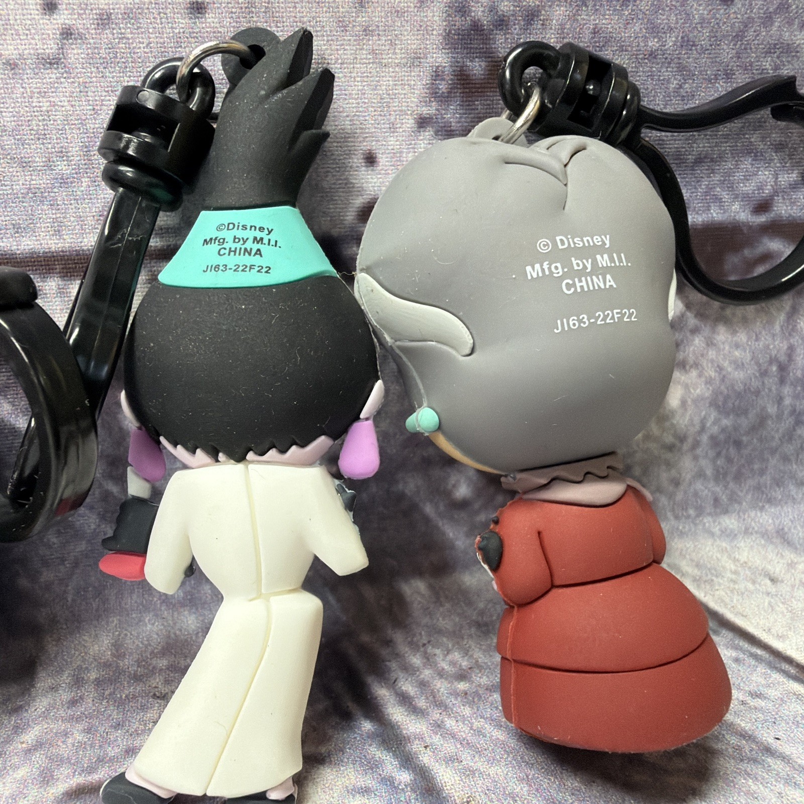 Lot Of 4 – Disney Villains Series 3 Figural Bag Clips Ursula,Scar,lady Eezma