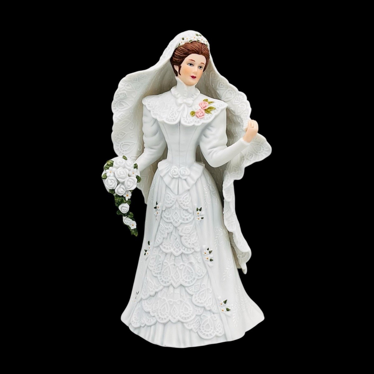 Lenox The Centennial Bride Porcelain Figurine 1987 American Fashion Bridal Mint!