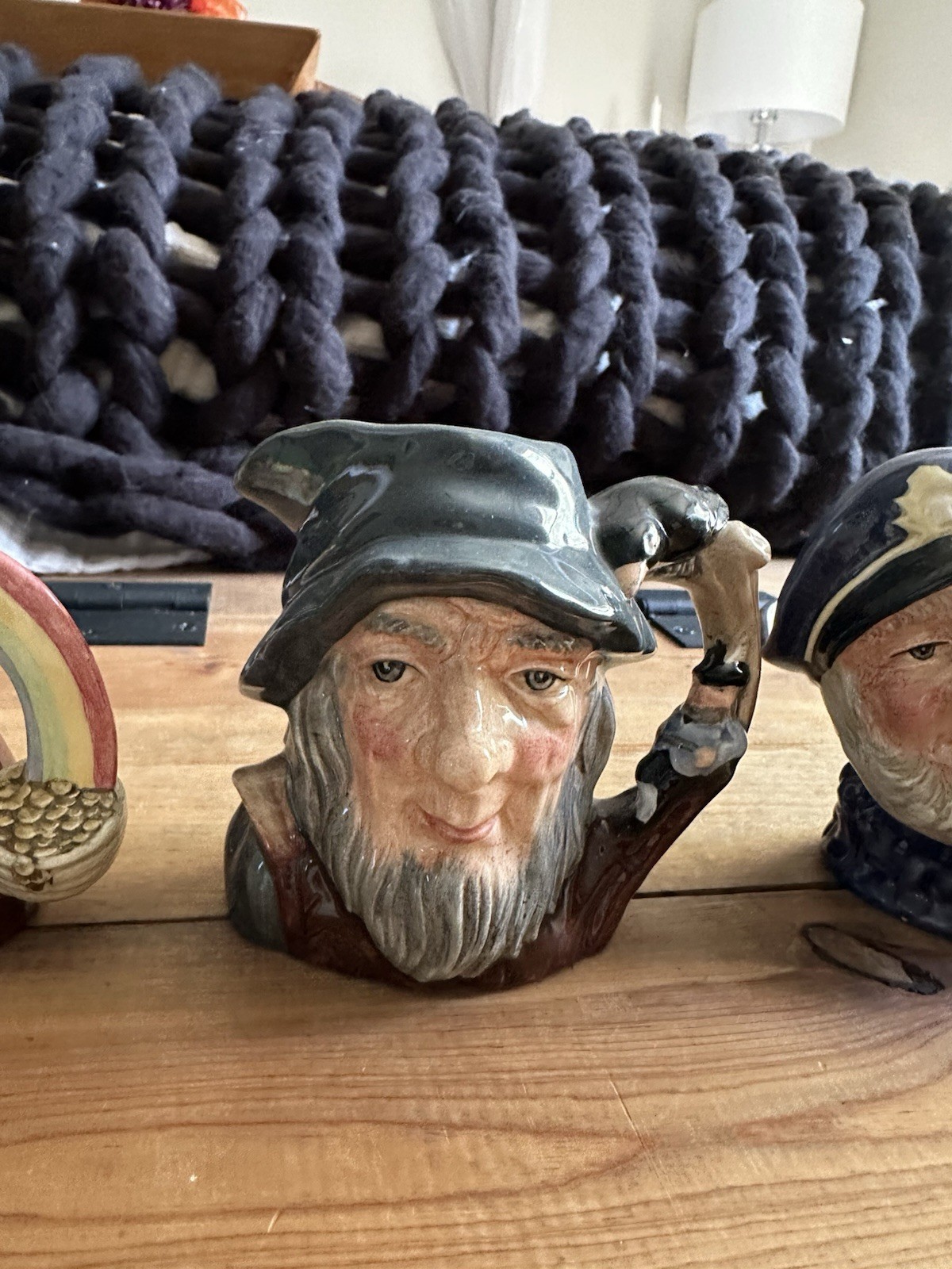 Royal Doulton- Lot Of 7 Miniature Mugs (various Sizes 3”-4”)