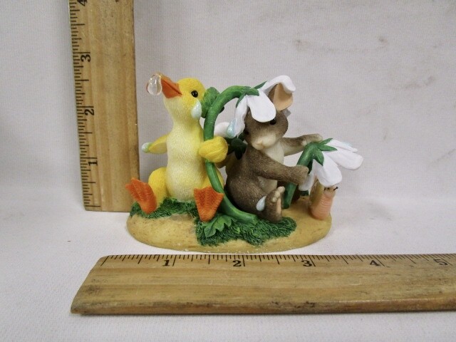 Charming Tails ” Ducky Weather ” With Box