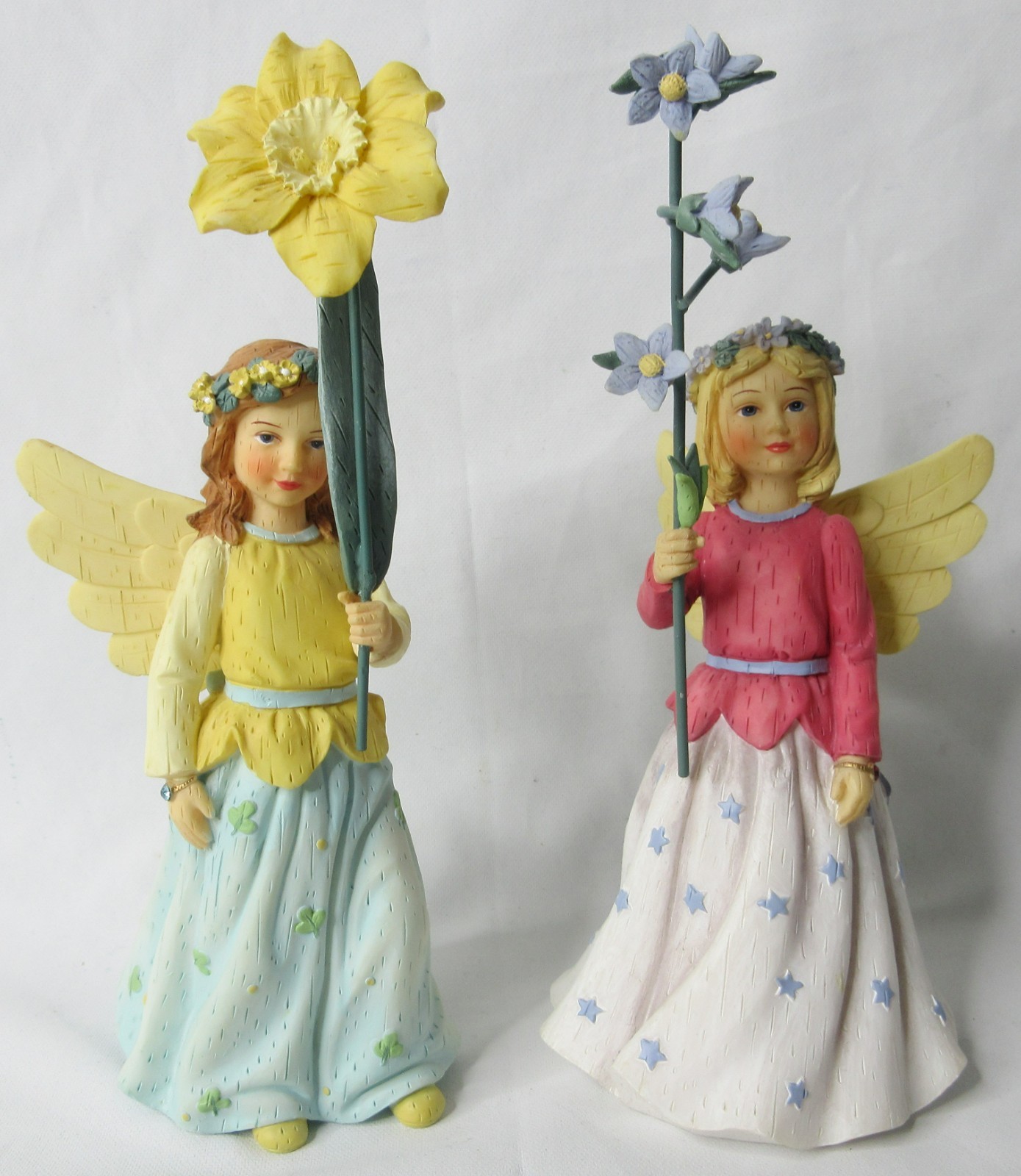 Wildflower Angels Figurine Kathy Killip for Demdaco Vintage 2001 2002 Lot of 13