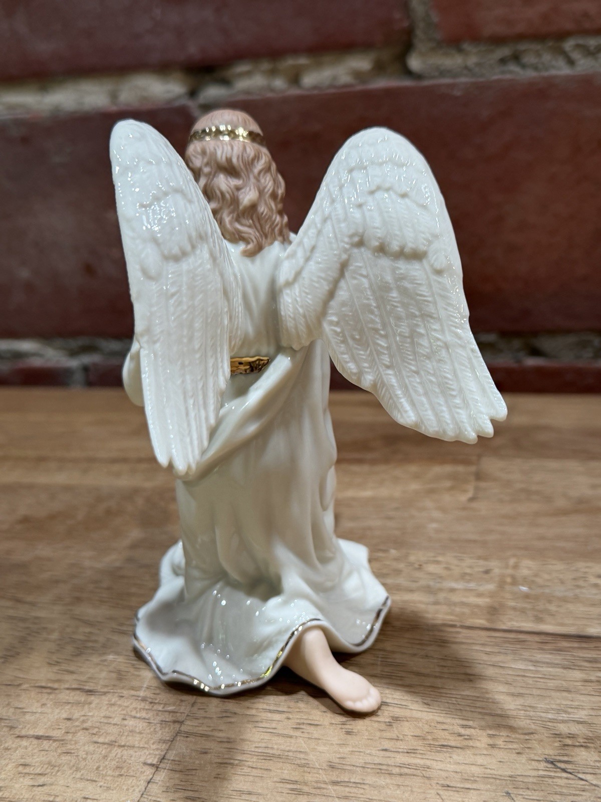 Lenox Nativity China Classics Angels of Adoration Set of 3 Angels Exaltation