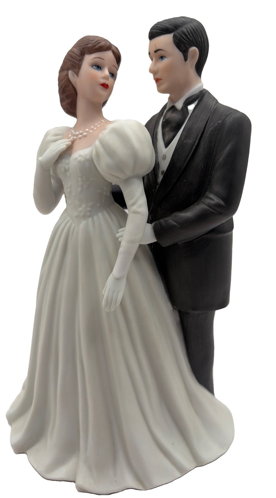 1999 Home Interior Evening Of Romance Bride/Groom Figurine Masterpiece Porcelain