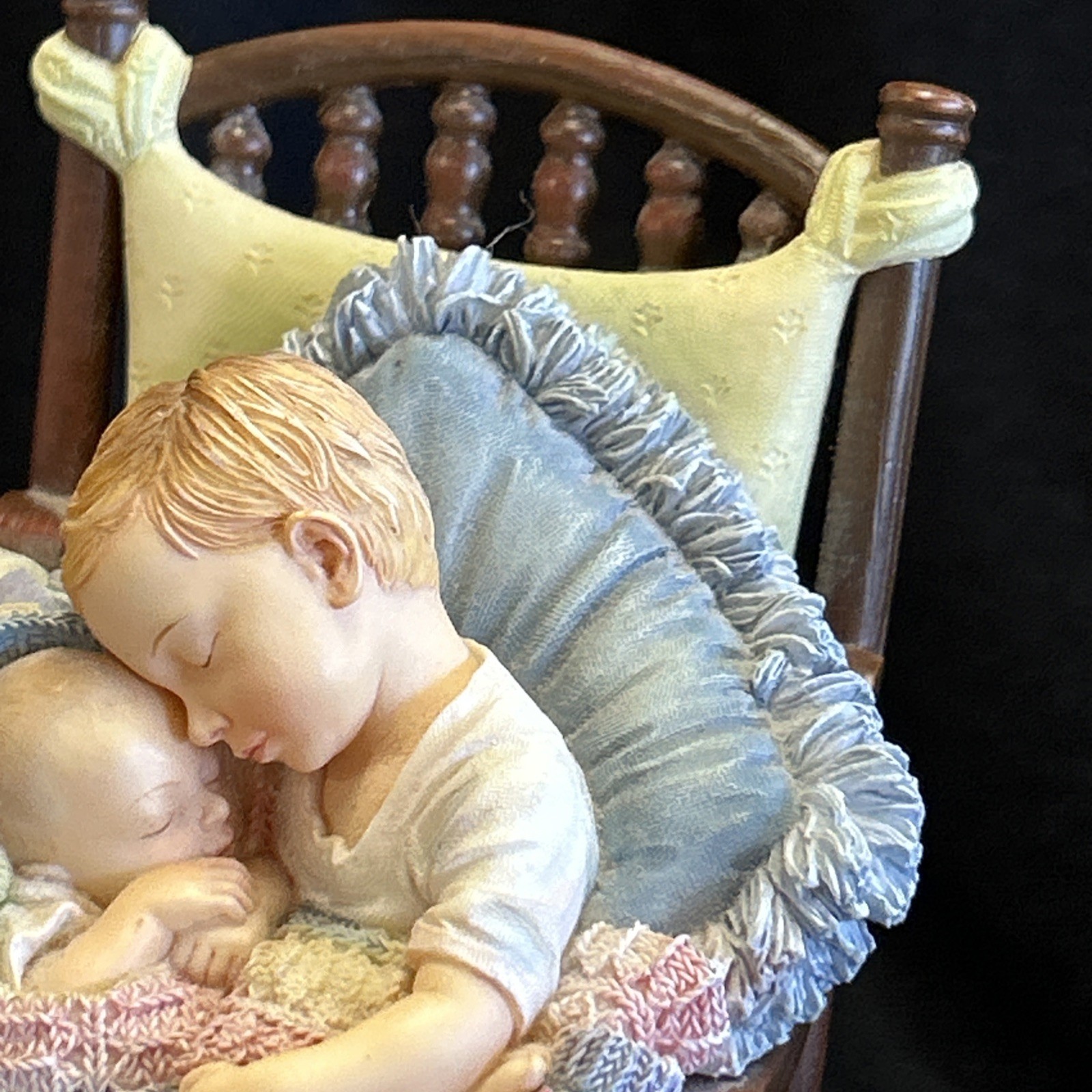 Kathy Andrews Fincher Mama Says Babies Are Fresh From Heaven Boy Figurine 55080