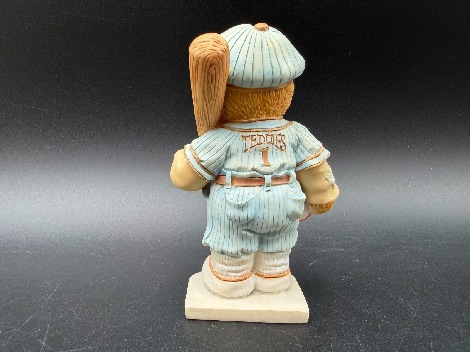 1997 Enesco Cherished Teddies Lou “Take Me Out To The Ball Game” #203432