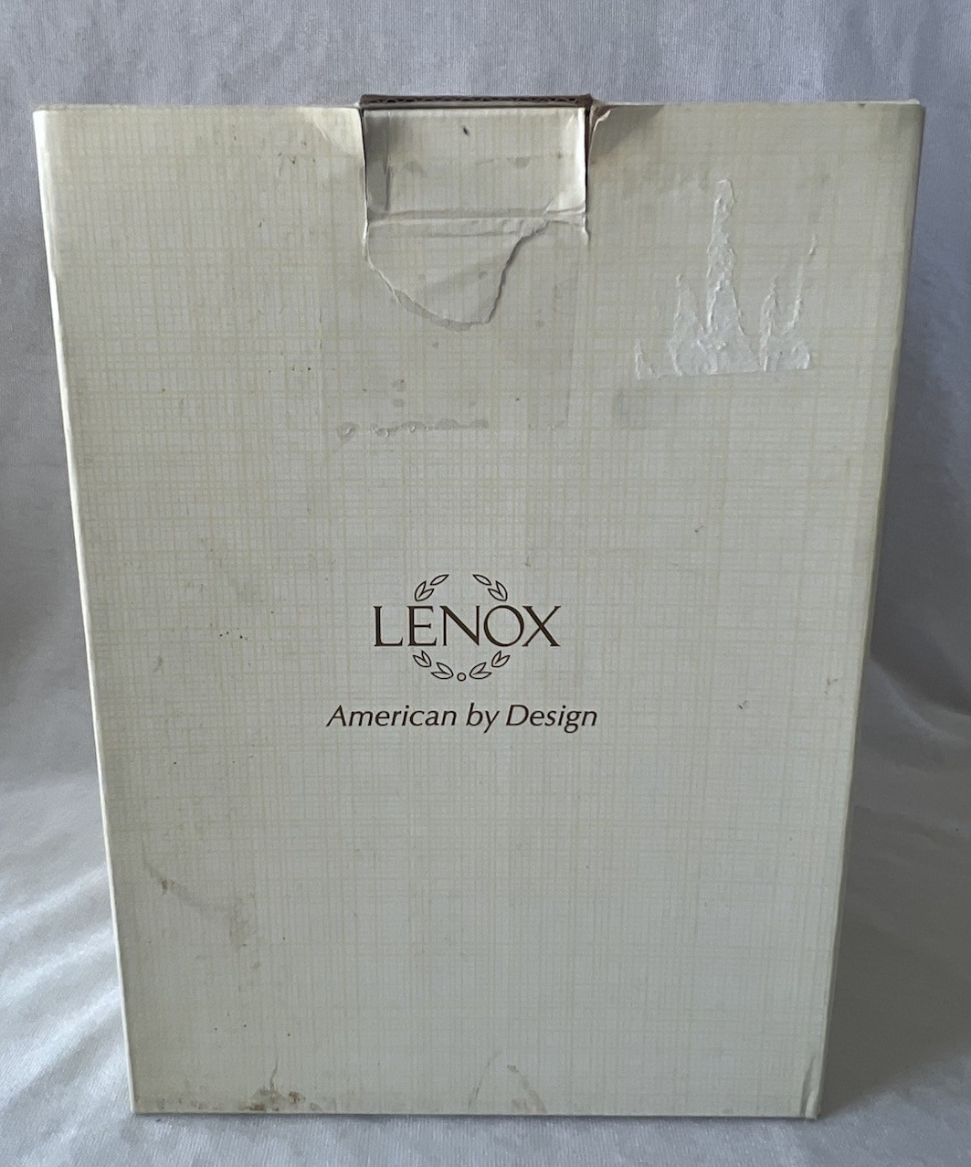 Lenox Art Glass Cherry Figurine 7.5” American By Design Red w/ Original Box