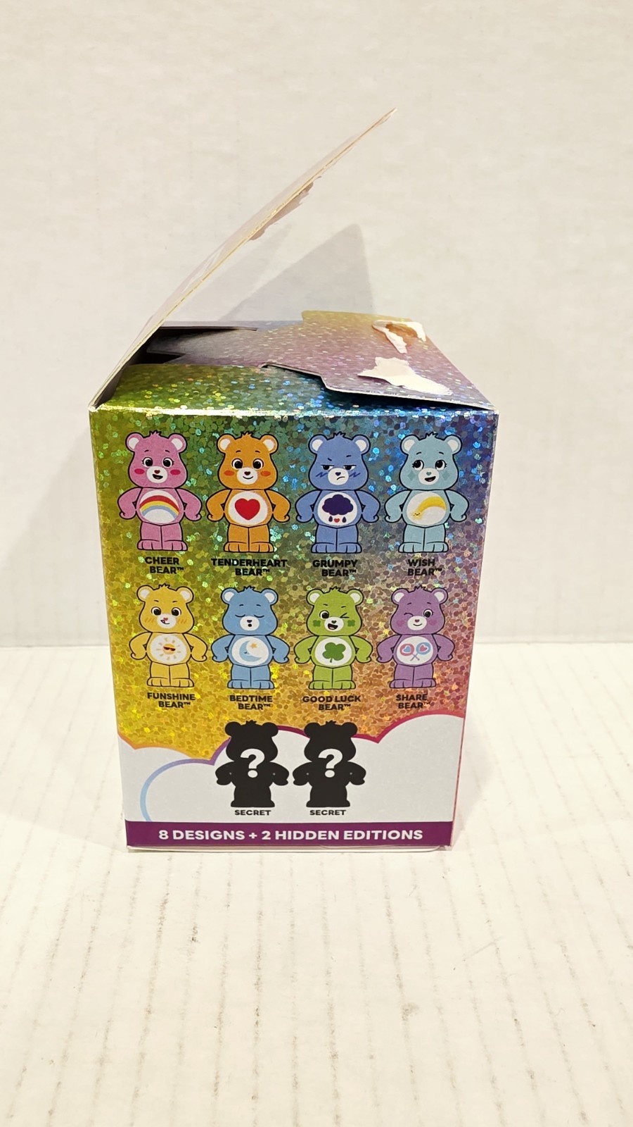 🐻 URDU Care Bears Standing Figure Blind box Series 1 Set of 7 RARE Flocked NICE