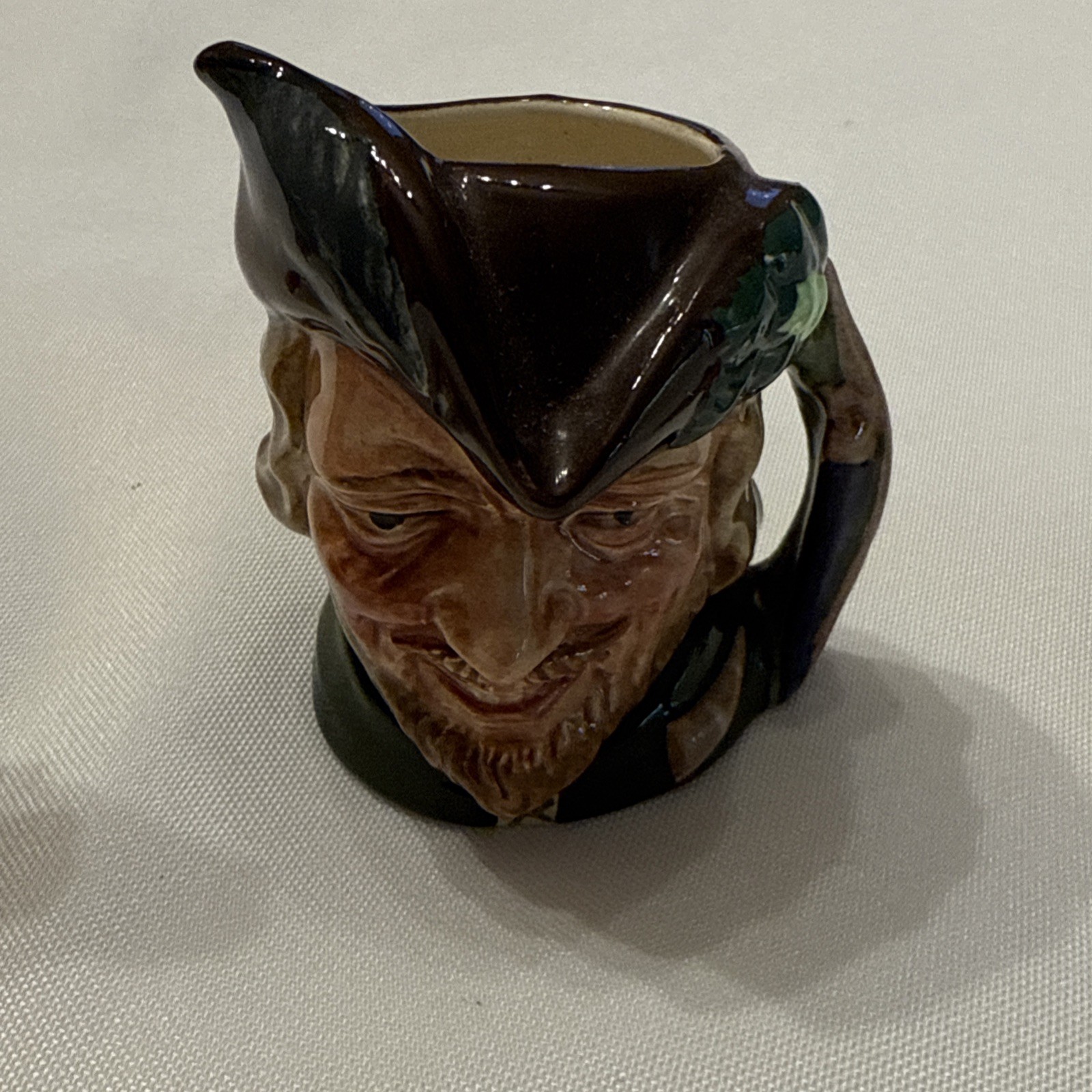 Vintage Royal Doulton Mini and Tiny Character Toby Jug Mug Set Of 3